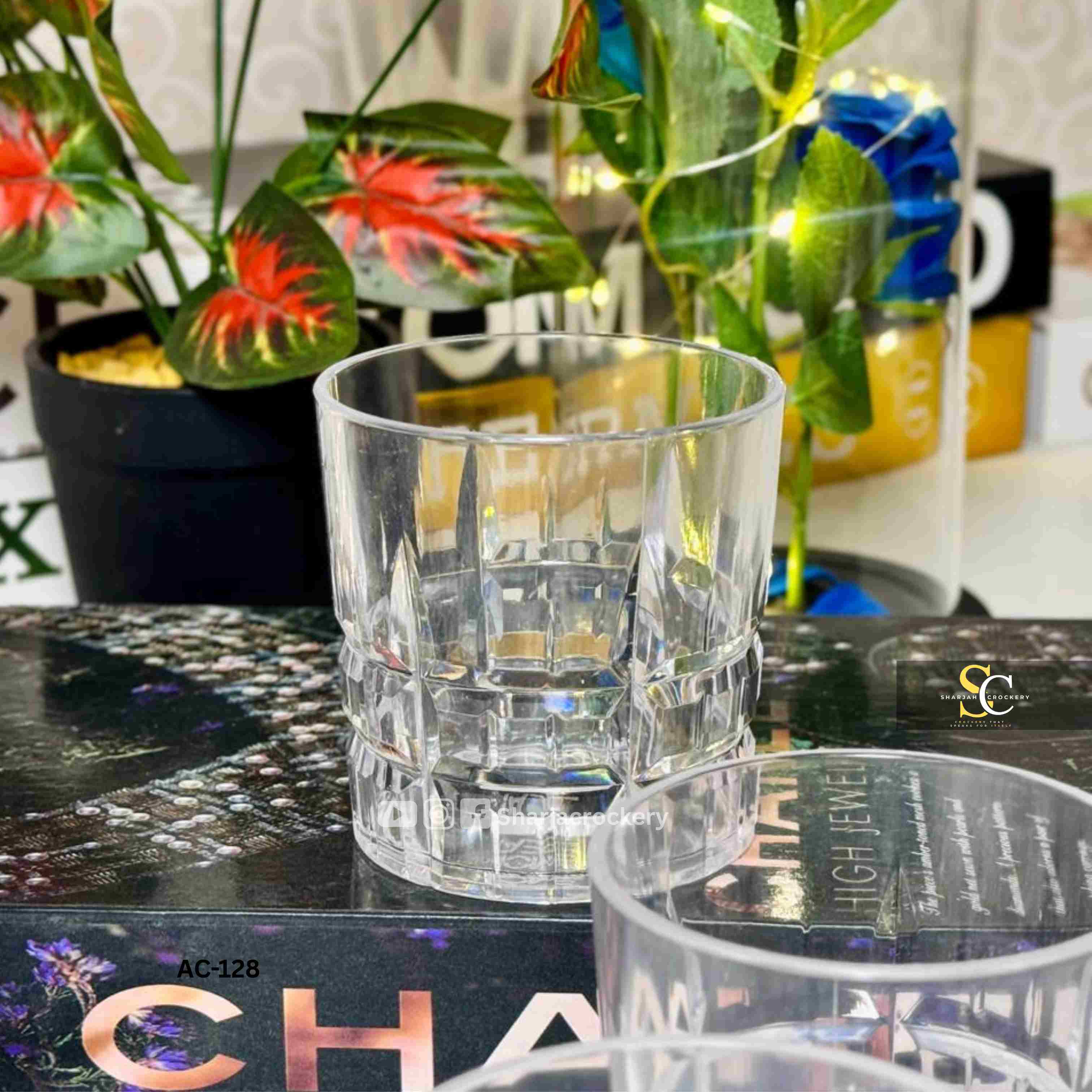 7-Piece Acrylic Water Set (Jug & 6 Glasses)